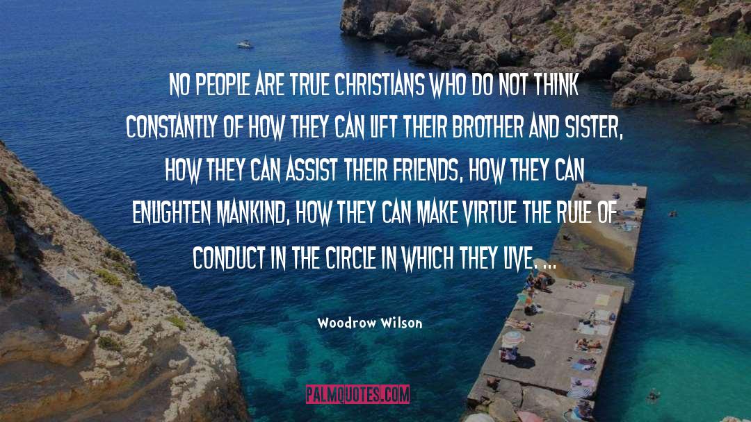 Enlighten quotes by Woodrow Wilson