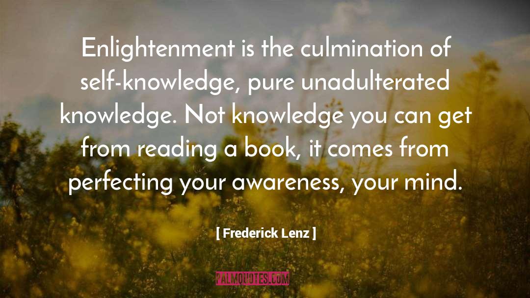 Enlightenment Ideals quotes by Frederick Lenz