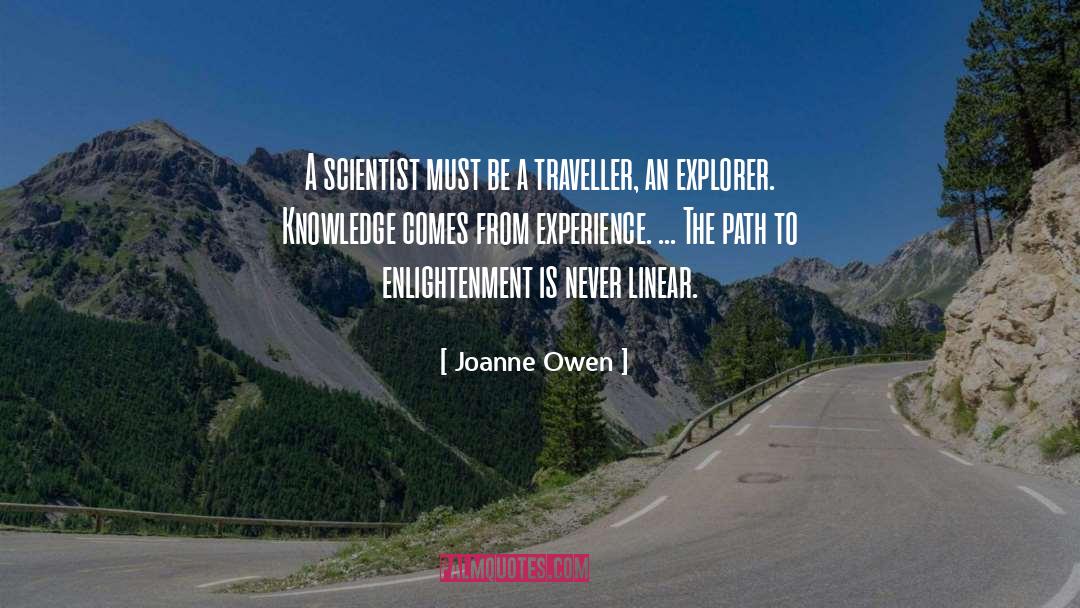 Enlightenment quotes by Joanne Owen