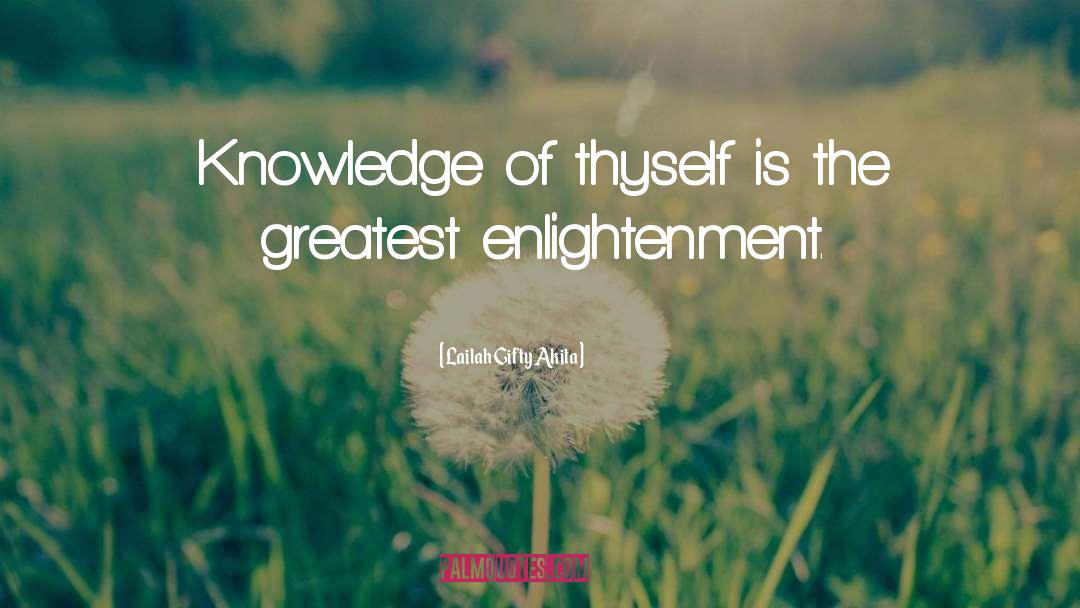 Enlightenment Thinkers quotes by Lailah Gifty Akita