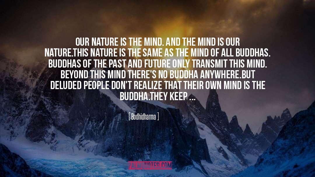 Enlightens Our Mind quotes by Bodhidharma