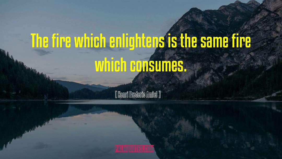 Enlightens quotes by Henri Frederic Amiel