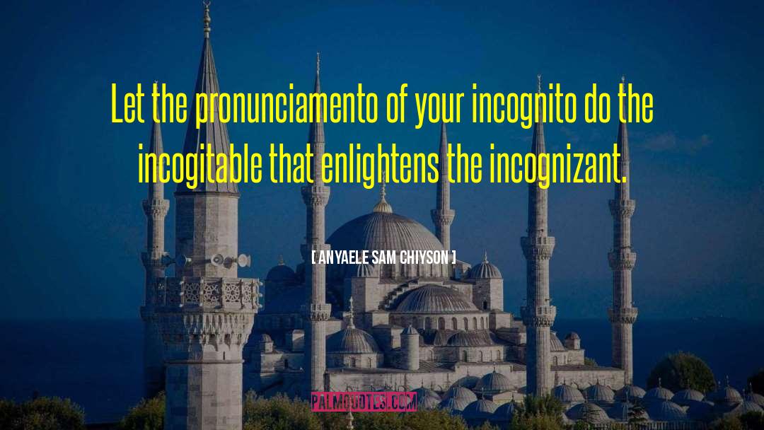 Enlightens quotes by Anyaele Sam Chiyson