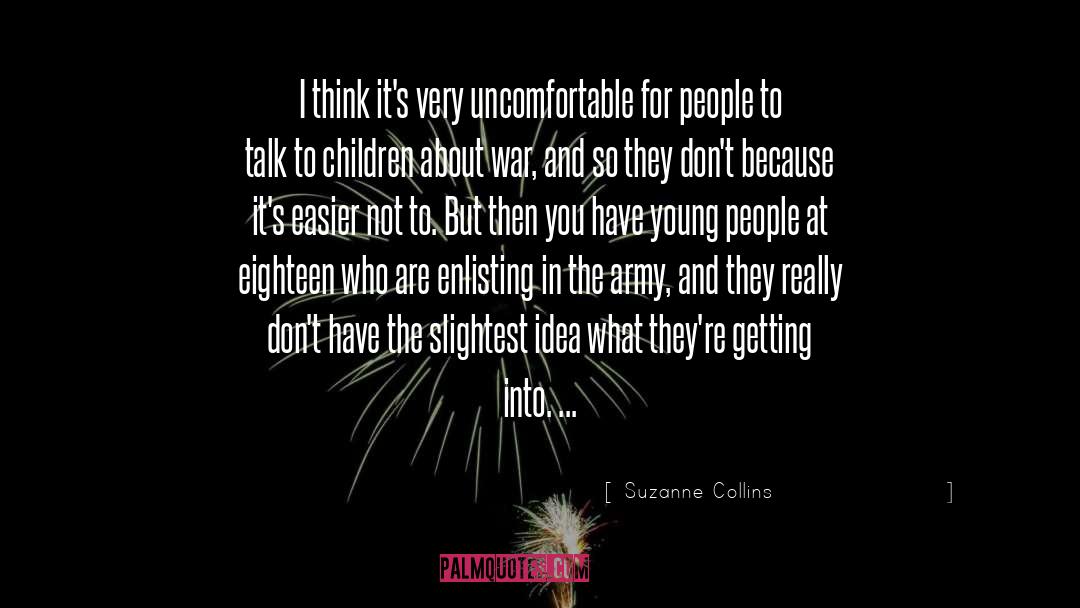 Enlisting quotes by Suzanne Collins