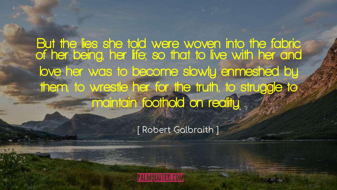 Enmeshed quotes by Robert Galbraith