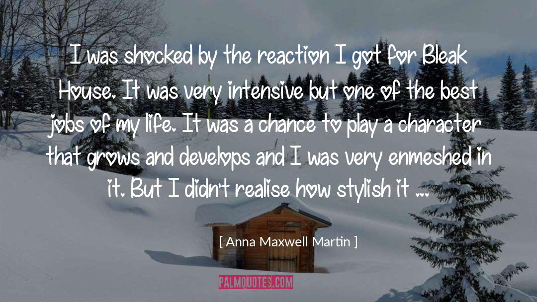 Enmeshed quotes by Anna Maxwell Martin