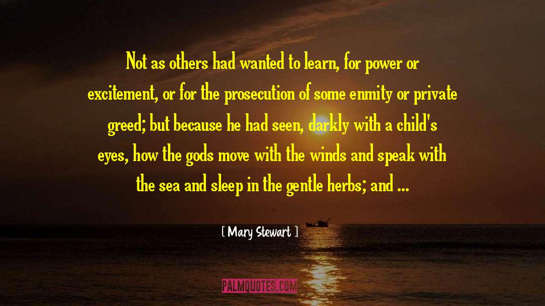 Enmity quotes by Mary Stewart