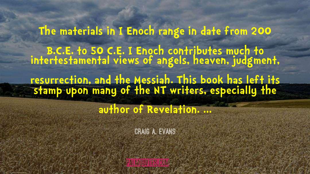 Enoch Arden quotes by Craig A. Evans