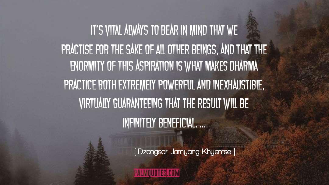 Enormity quotes by Dzongsar Jamyang Khyentse