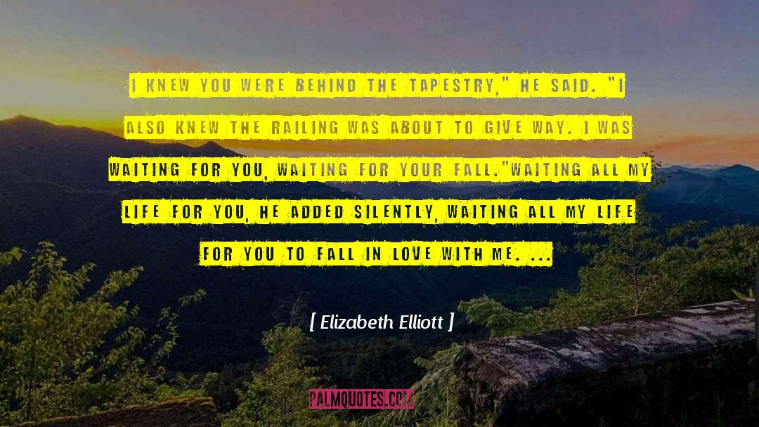 Enough Said quotes by Elizabeth Elliott