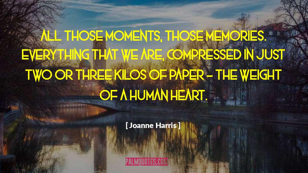 Enoy Those Moments quotes by Joanne Harris