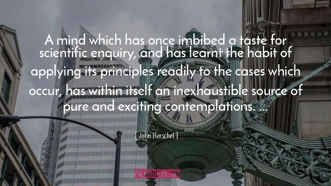 Enquiry quotes by John Herschel