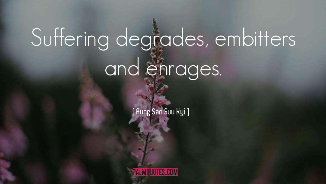 Enrages Me quotes by Aung San Suu Kyi