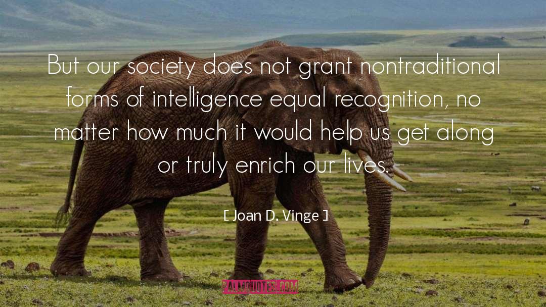 Enrich quotes by Joan D. Vinge