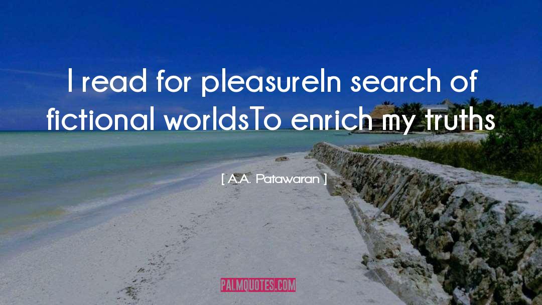 Enrich quotes by A.A. Patawaran