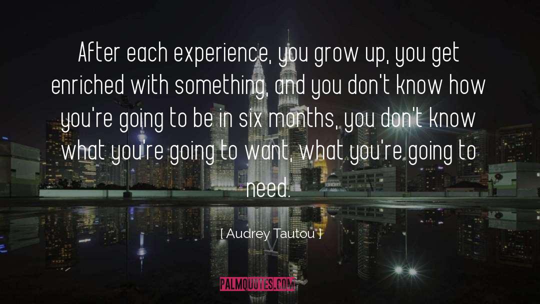 Enriched quotes by Audrey Tautou