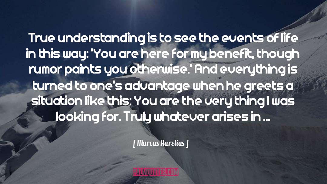 Enriches In A Way quotes by Marcus Aurelius