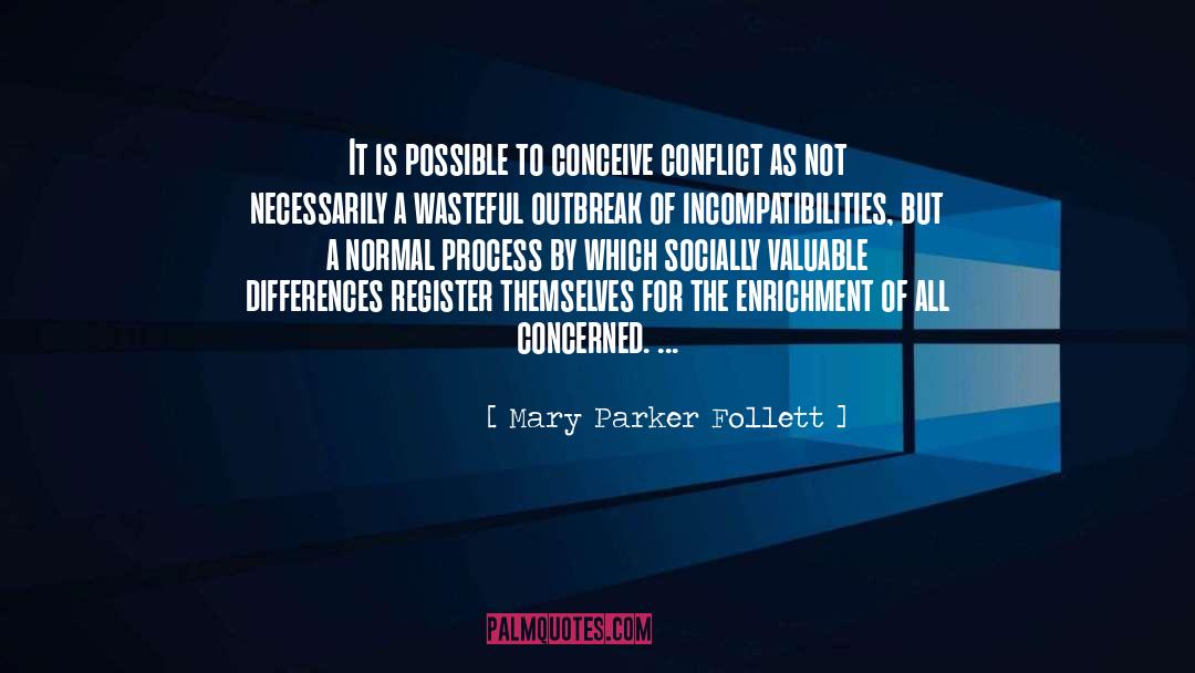 Enrichment quotes by Mary Parker Follett