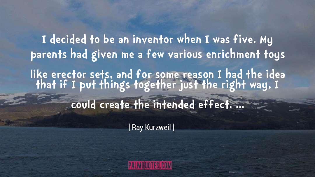 Enrichment quotes by Ray Kurzweil