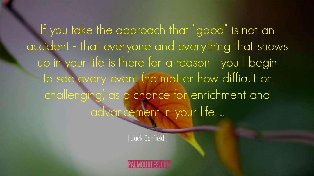 Enrichment quotes by Jack Canfield