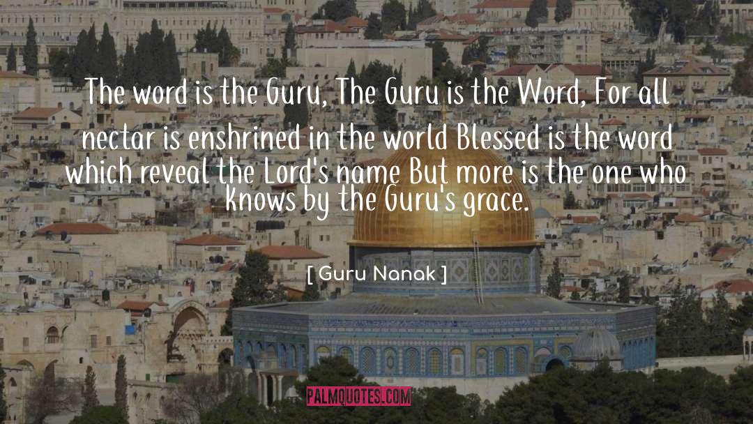 Enshrined quotes by Guru Nanak