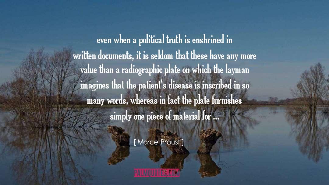 Enshrined quotes by Marcel Proust