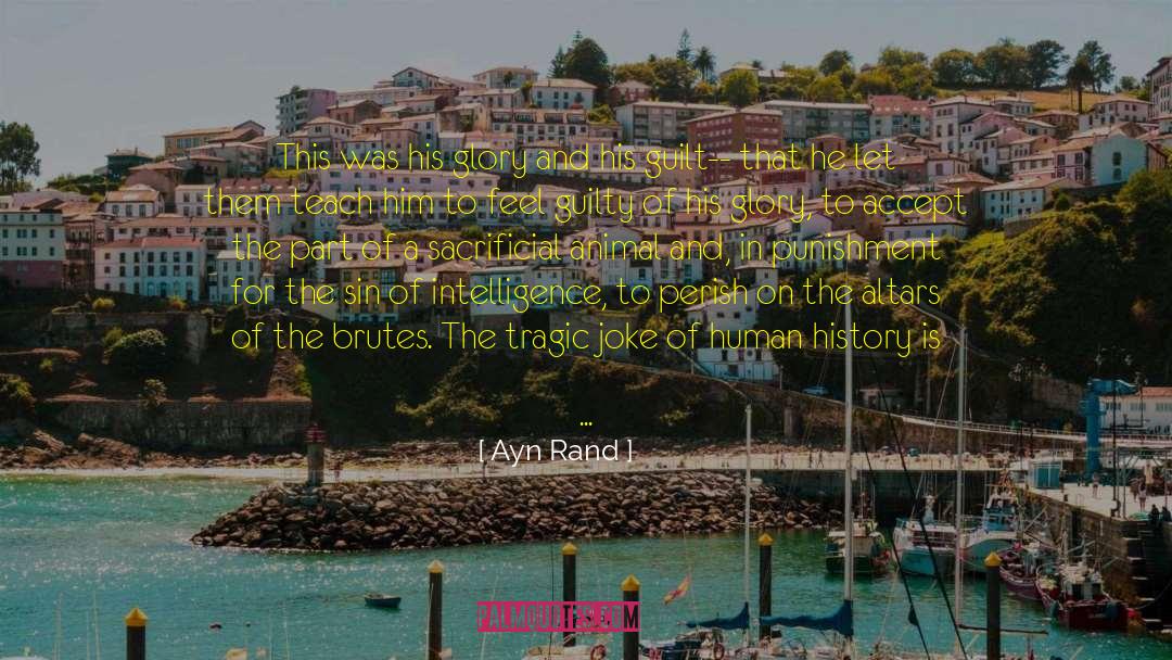 Enshrined quotes by Ayn Rand