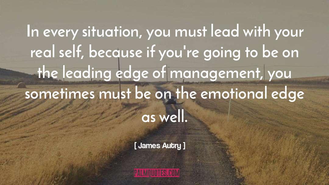 Ensler Management quotes by James Autry