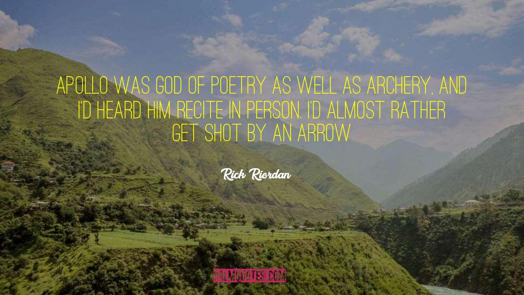 Ensnaring Arrow quotes by Rick Riordan