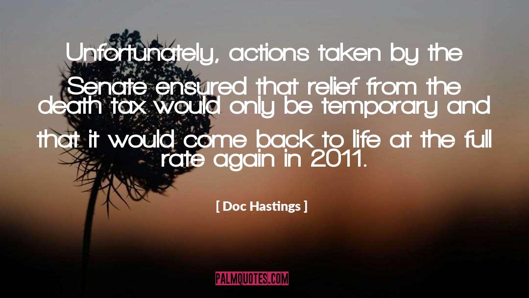 Ensured quotes by Doc Hastings