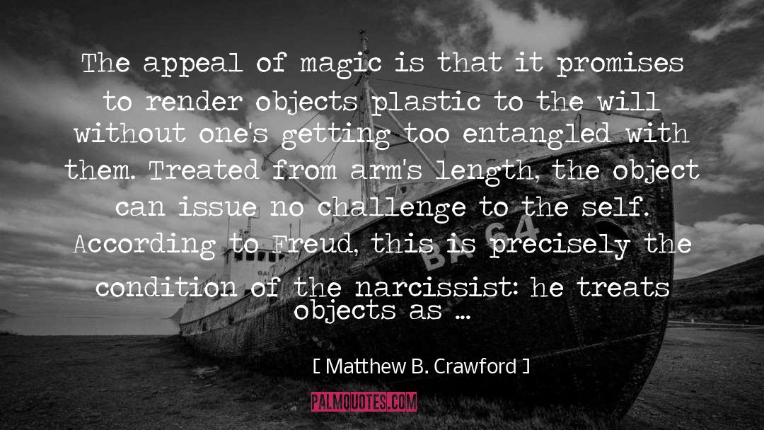 Entangled quotes by Matthew B. Crawford