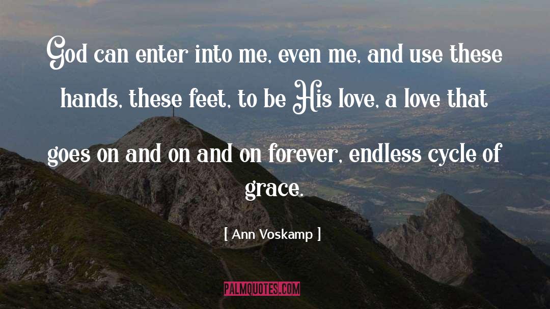 Enter quotes by Ann Voskamp