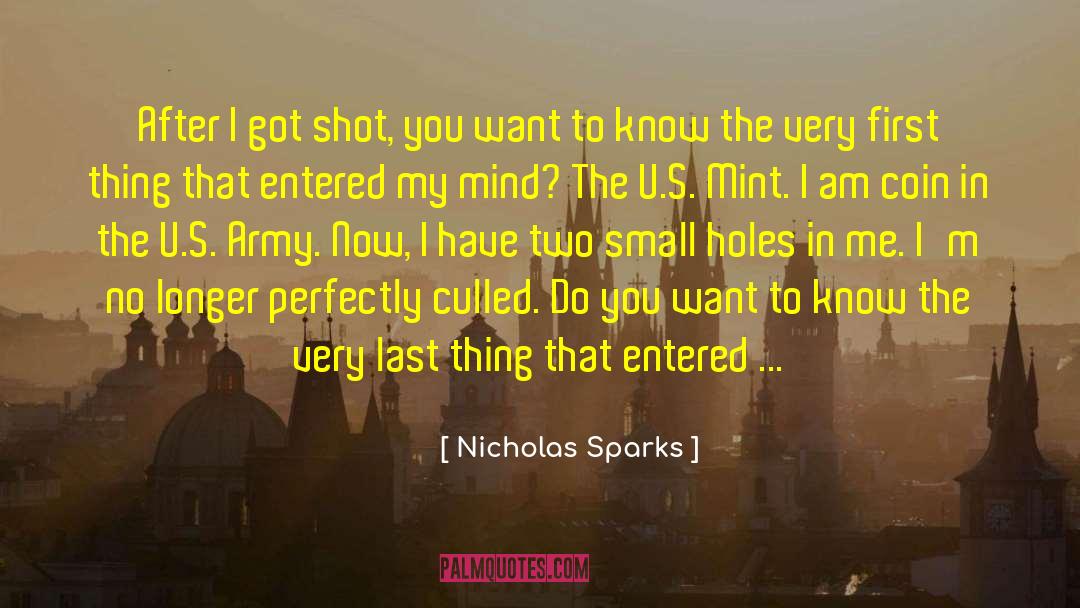 Entered My Mind quotes by Nicholas Sparks
