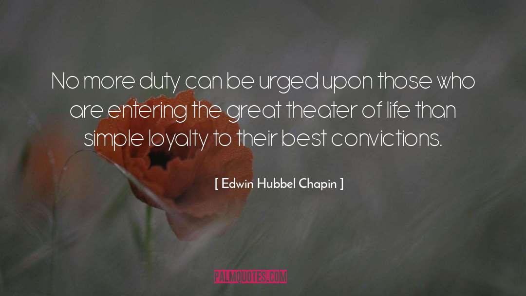 Entering quotes by Edwin Hubbel Chapin