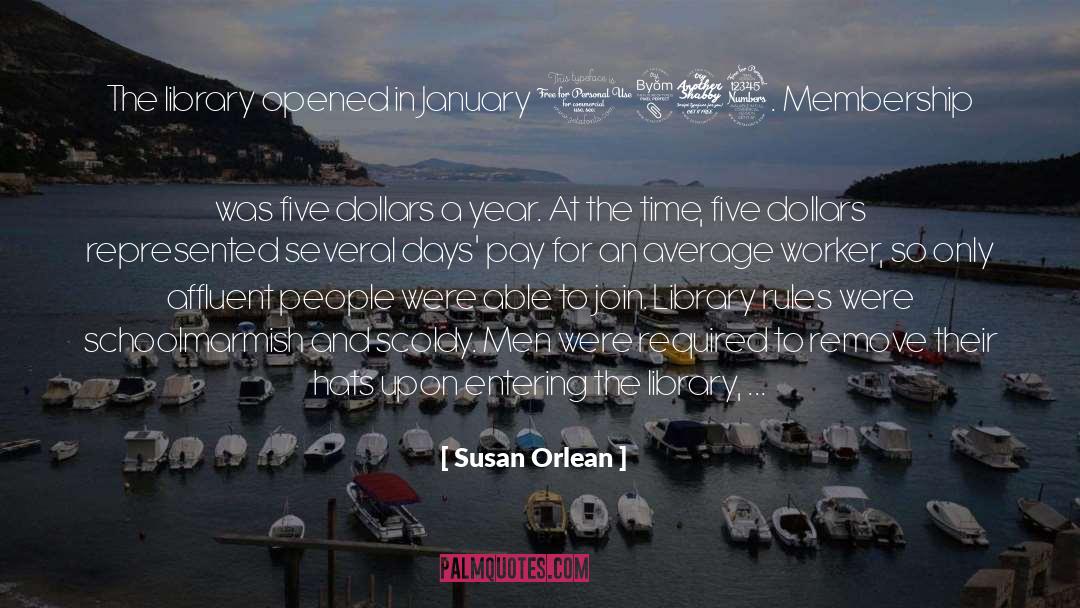 Entering quotes by Susan Orlean