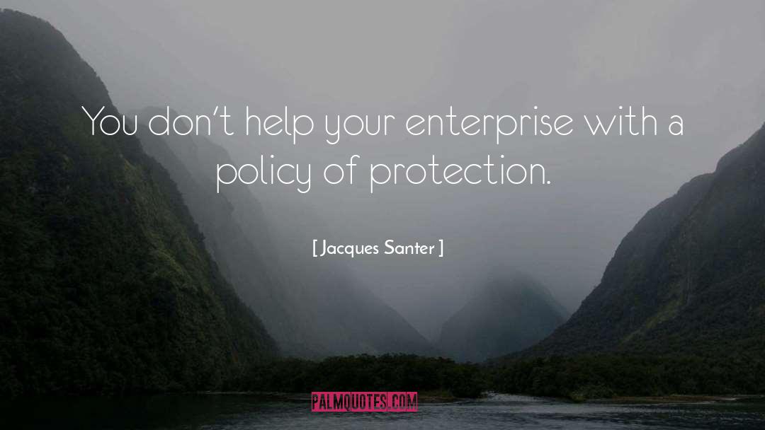 Enterprise quotes by Jacques Santer