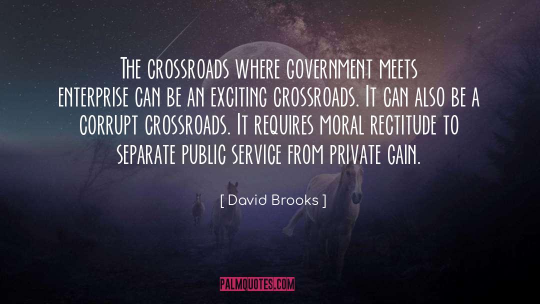 Enterprise quotes by David Brooks