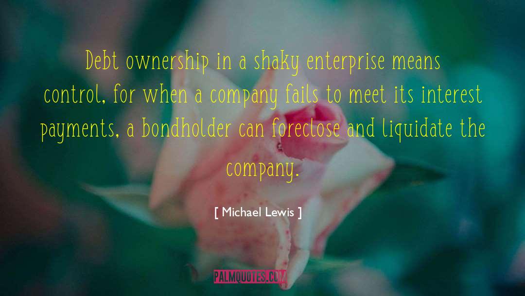 Enterprise quotes by Michael Lewis