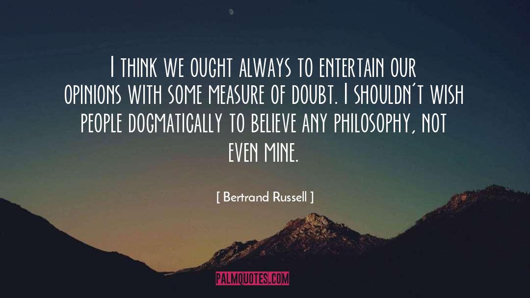 Entertain quotes by Bertrand Russell