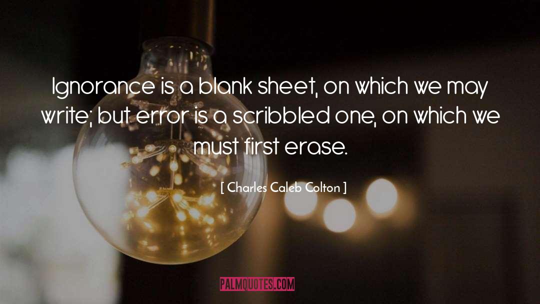 Entertaining Ignorance quotes by Charles Caleb Colton