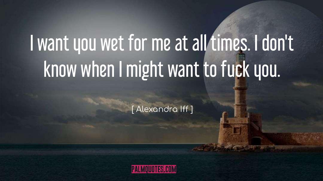 Entertaining Romance quotes by Alexandra Iff