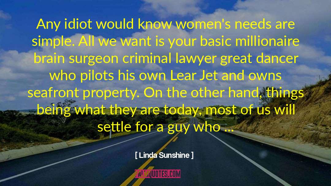 Entertainment Lawyer quotes by Linda Sunshine