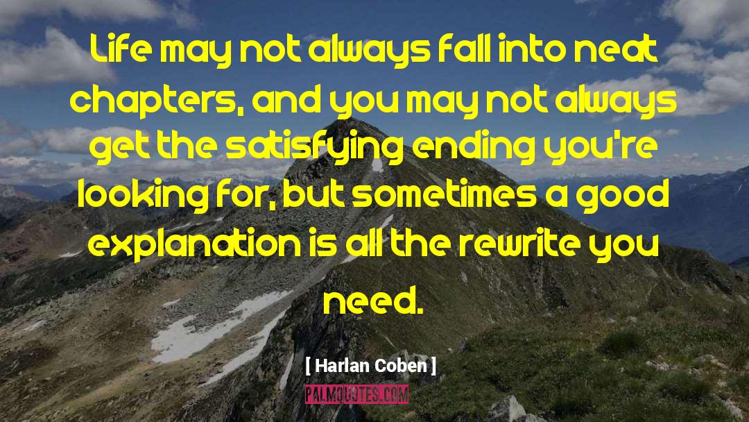 Enthusiasm For Life quotes by Harlan Coben