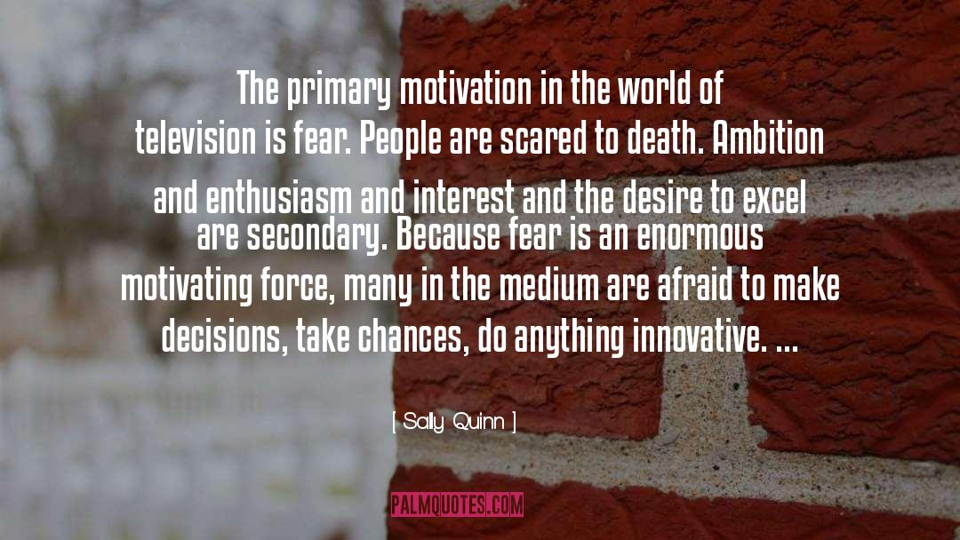Enthusiasm quotes by Sally Quinn