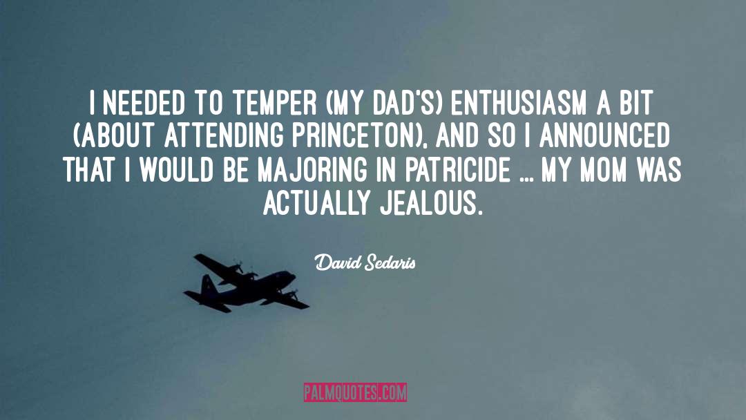 Enthusiasm quotes by David Sedaris