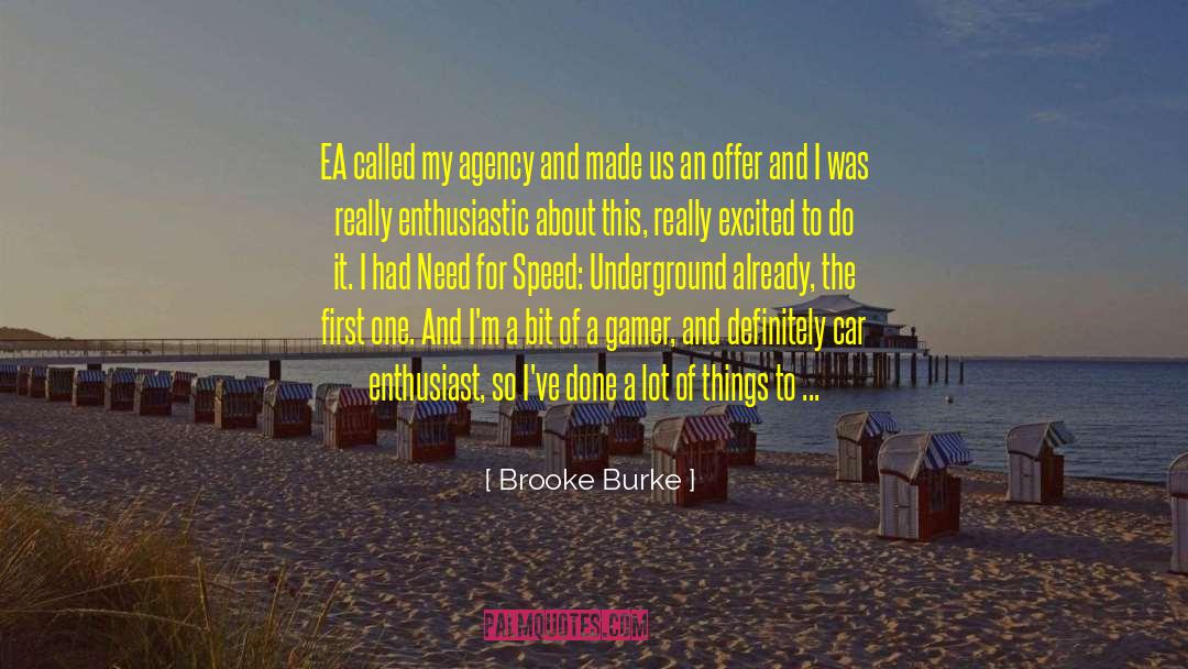 Enthusiastic quotes by Brooke Burke