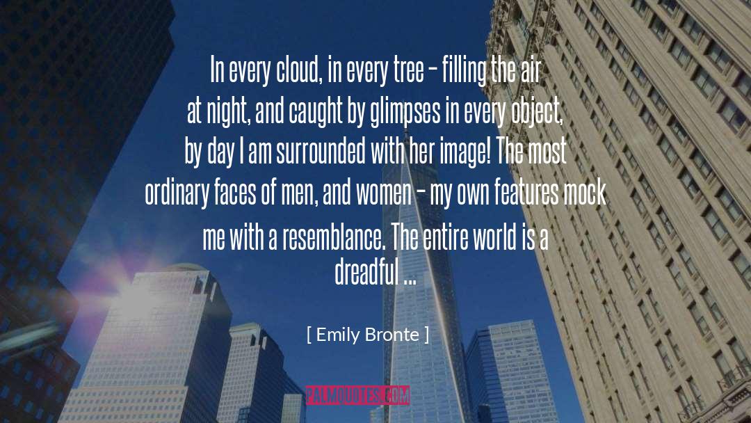 Entire World quotes by Emily Bronte