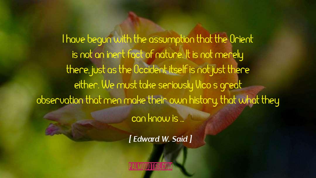 Entities quotes by Edward W. Said