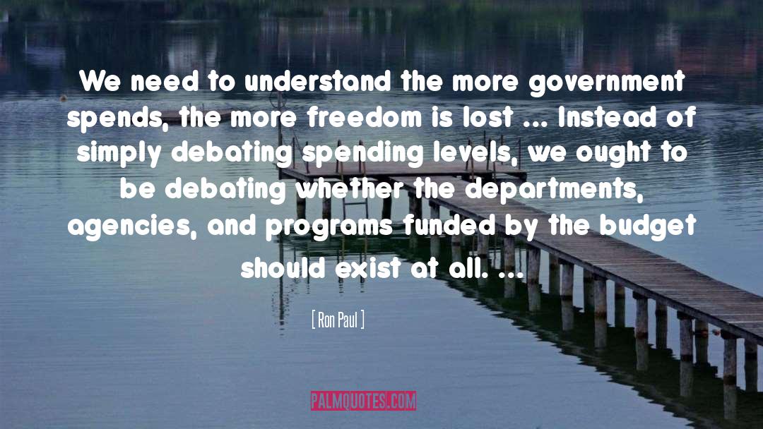 Entitlement Programs quotes by Ron Paul
