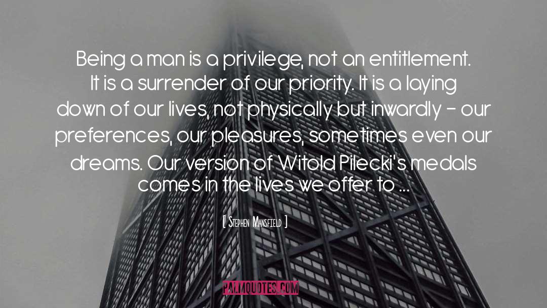 Entitlement quotes by Stephen Mansfield
